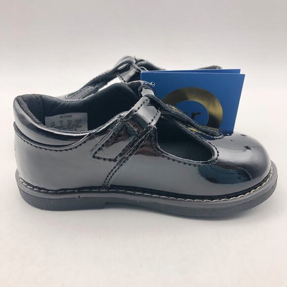 Stride Rite Girls SR Suise Mary Jane Flat Size 6 Toddler Shoes Black NIB - Picture 4 of 11